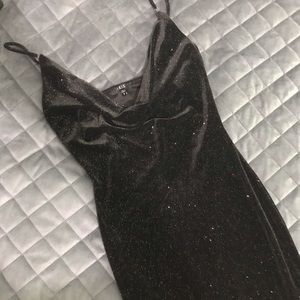 Bodycon Velvet Glitter Dress